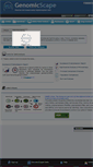 Mobile Screenshot of genomicscape.com